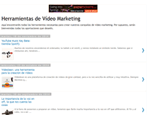 Tablet Screenshot of herramientasvideomarketing.com
